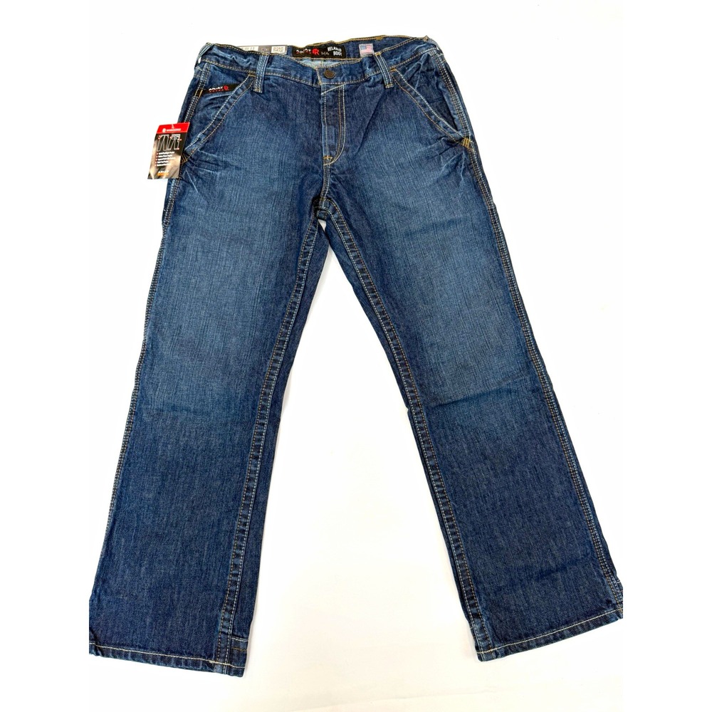 Ariat FR M4 Relaxed Bootcut Blue Denim Jeans Flame-Resistant Mens 32x30 work NEW